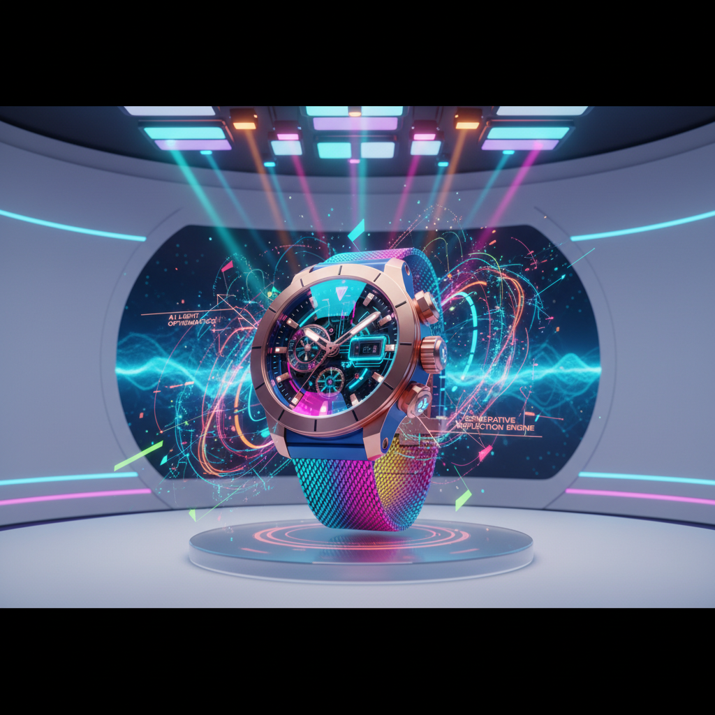 AI Product Photography for Luxury Watches and Timepieces