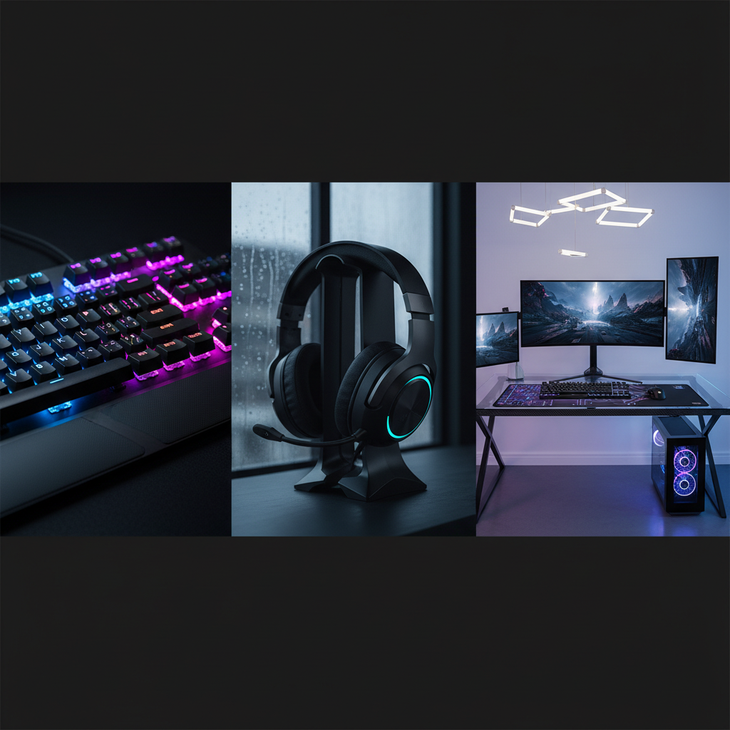 AI Product Photography for Gaming and Esports Accessories