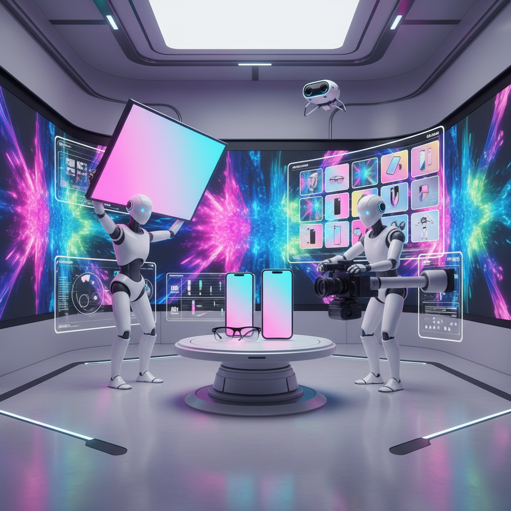 AI for creating cohesive product photography for brand launches