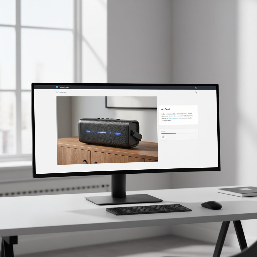 AI-generated alt text for product images