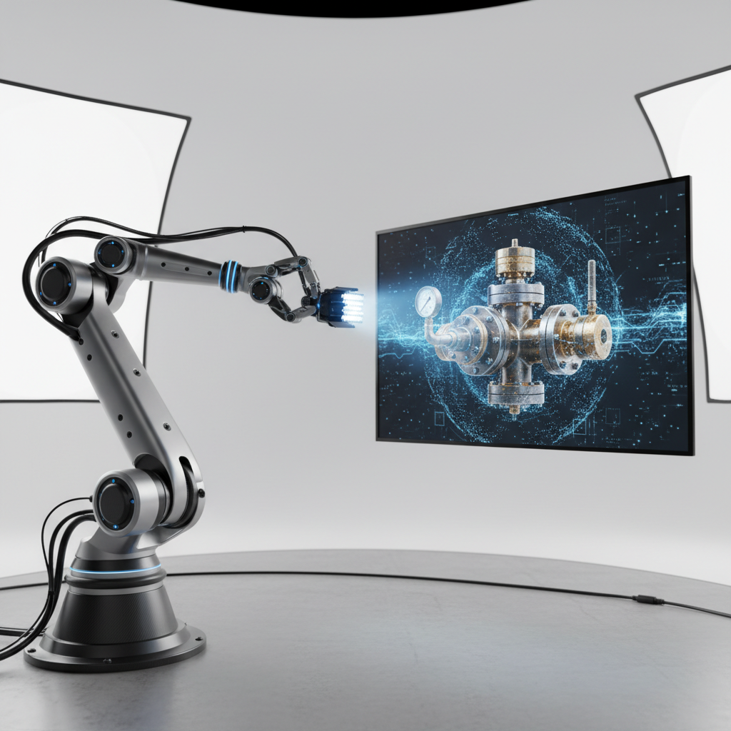 AI-powered product photography for industrial equipment