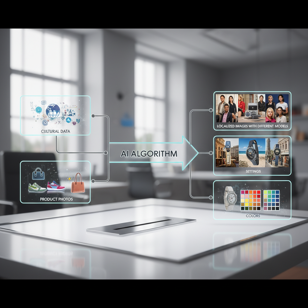 AI adapting product photos for cultural nuances