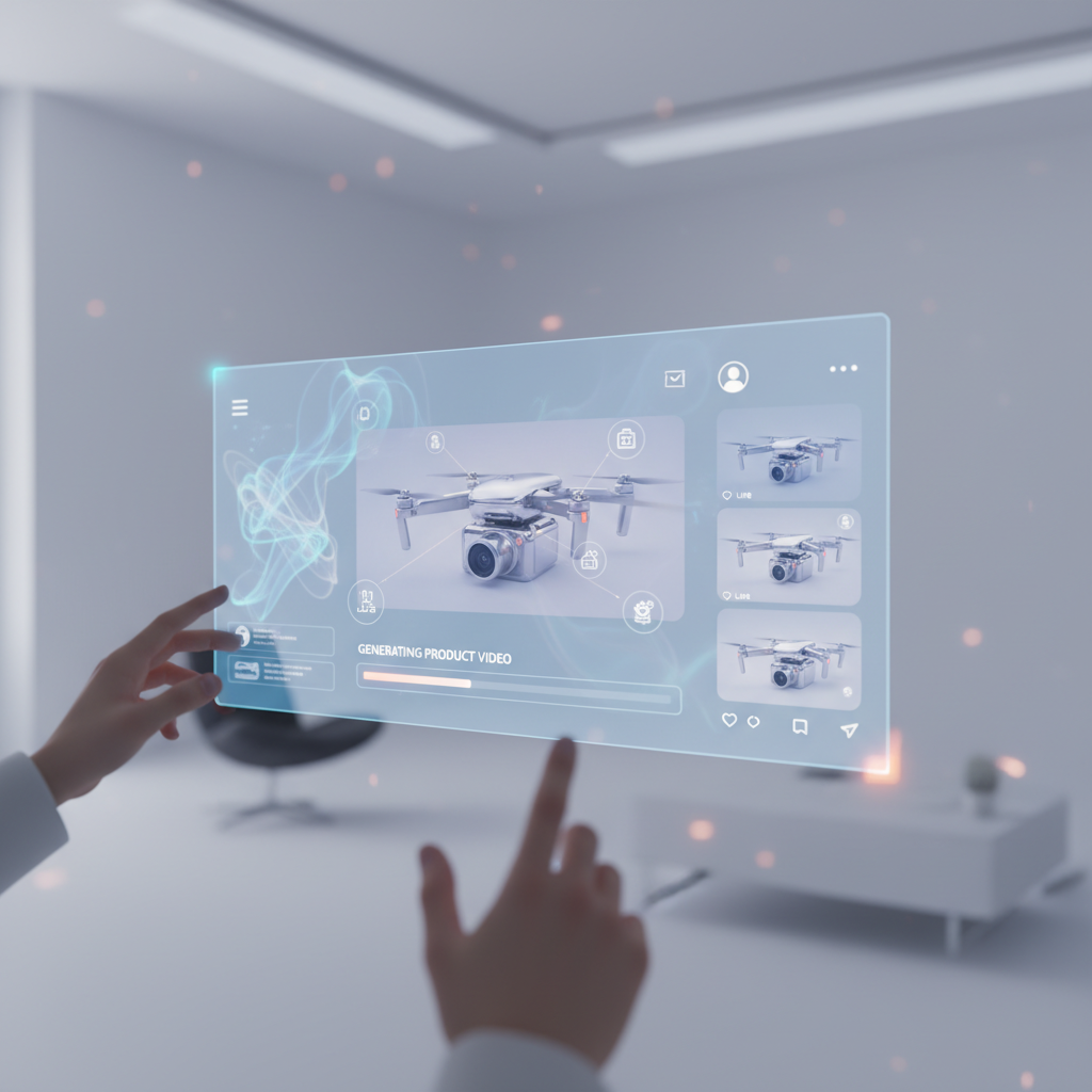 AI-powered shoppable video creation for Instagram