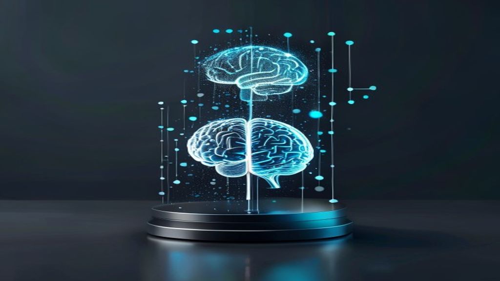 AI transforming 2D photos into 3D models