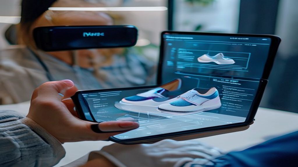 WebXR and AI for ecommerce product visualization