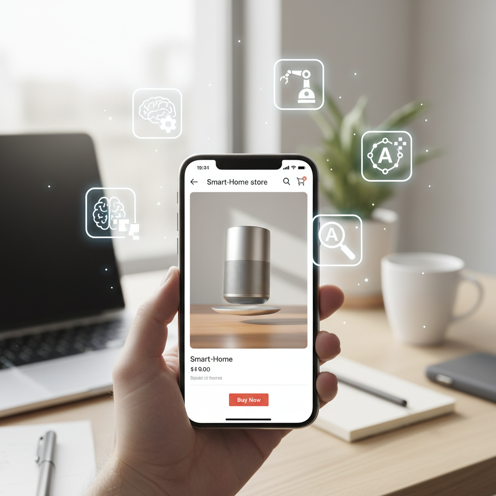 AI product photography integration for Shopify stores
