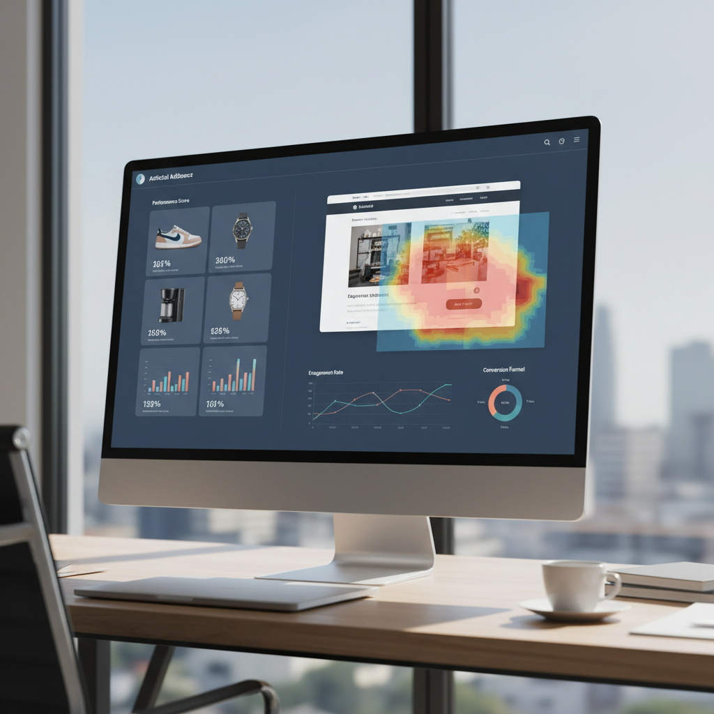 AI product photo performance dashboard