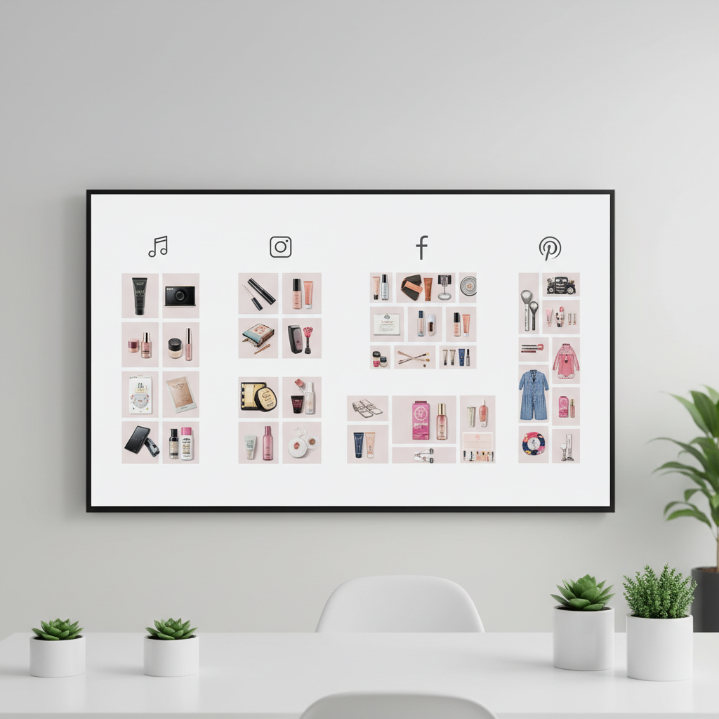 AI-powered product image resizing for social media