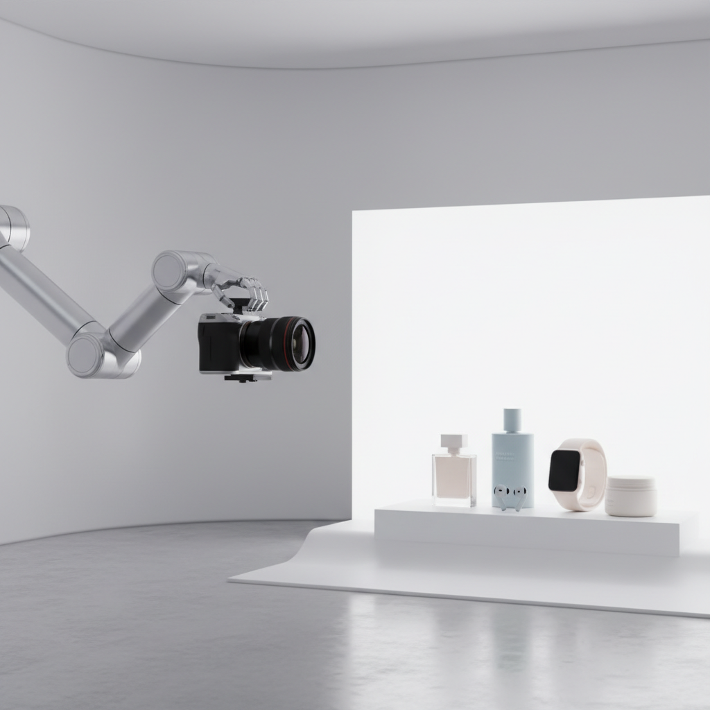 AI automation in commercial photography