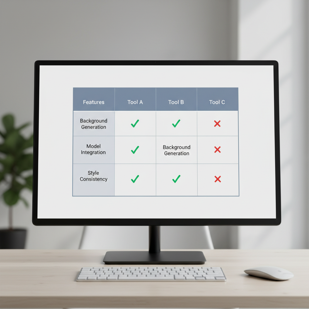 Leading AI product photography tools comparison