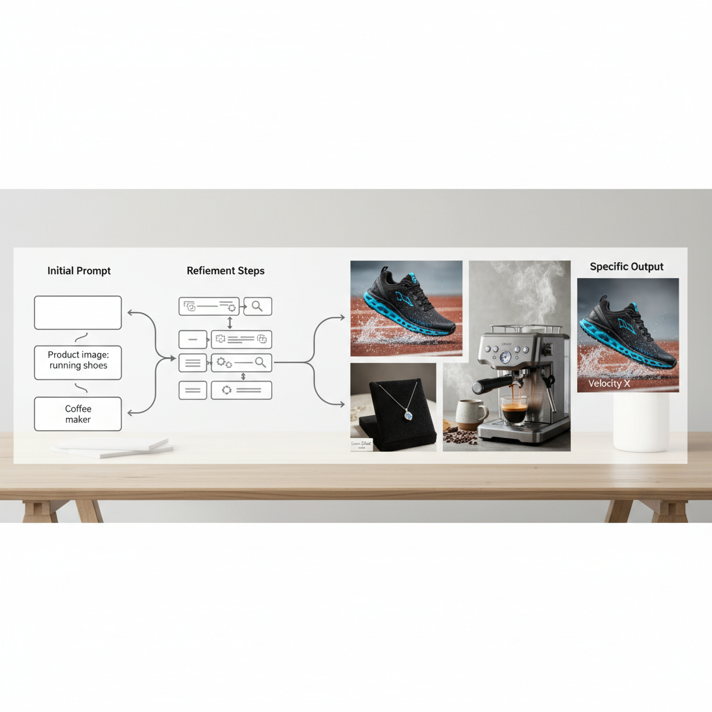 Refining Gemini prompts for enhanced product image generation