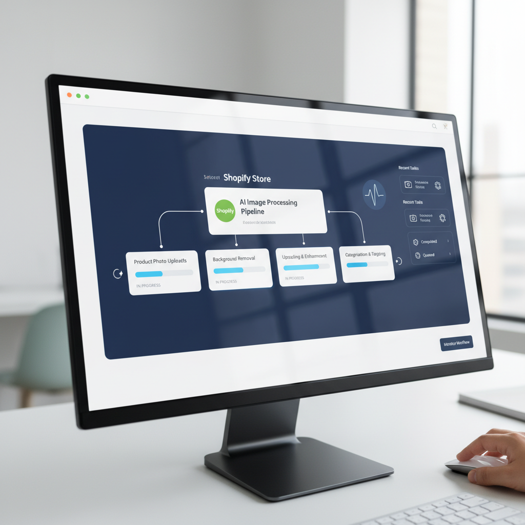 No-code automation platform for bulk Shopify image updates