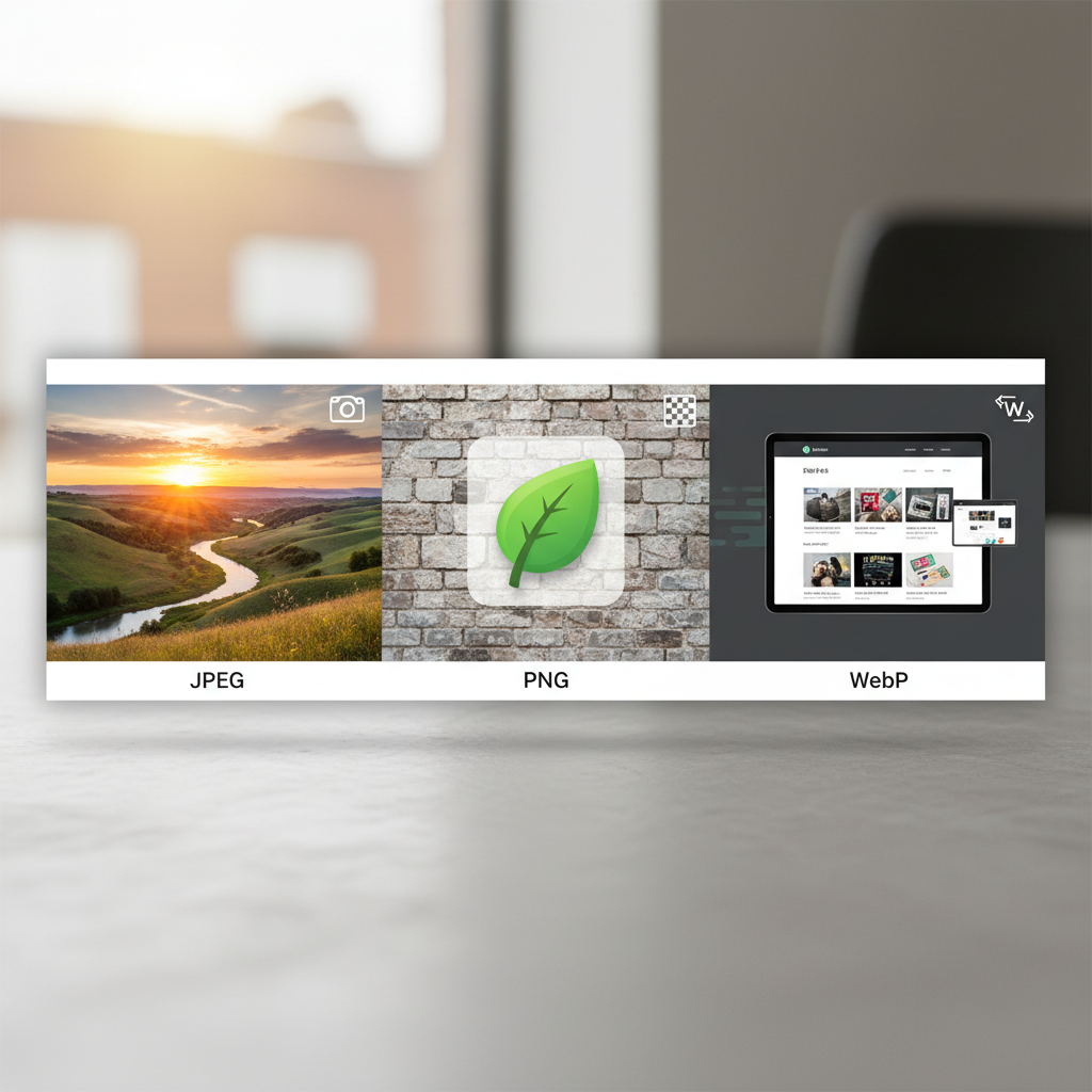 Optimizing image file formats for web performance