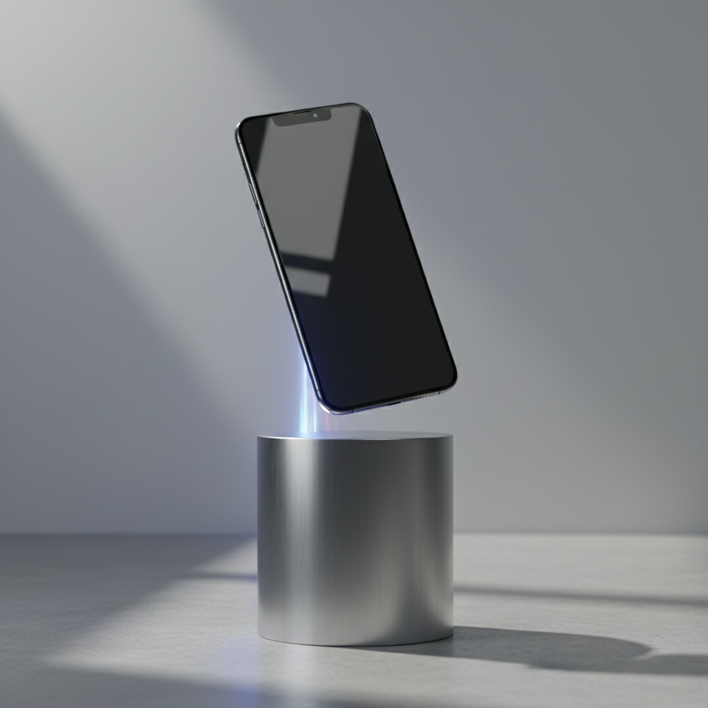 Runway Gen 4 product video showing a smartphone rotating with cinematic lighting