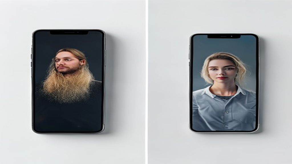 Comparison of traditional product photo and AI-generated product photo
